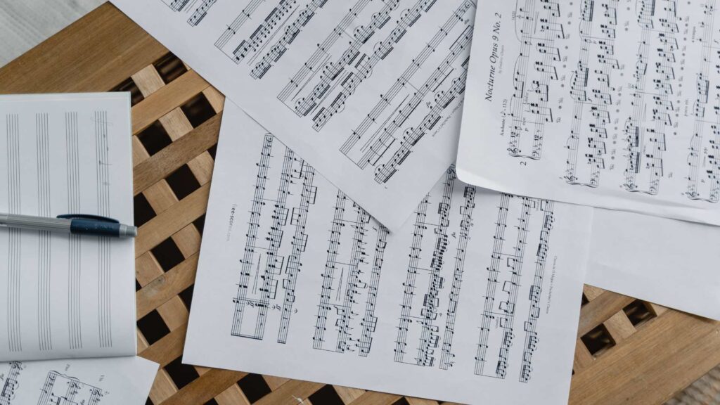 partition de musique