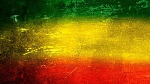 Drapeau de la musique reggae